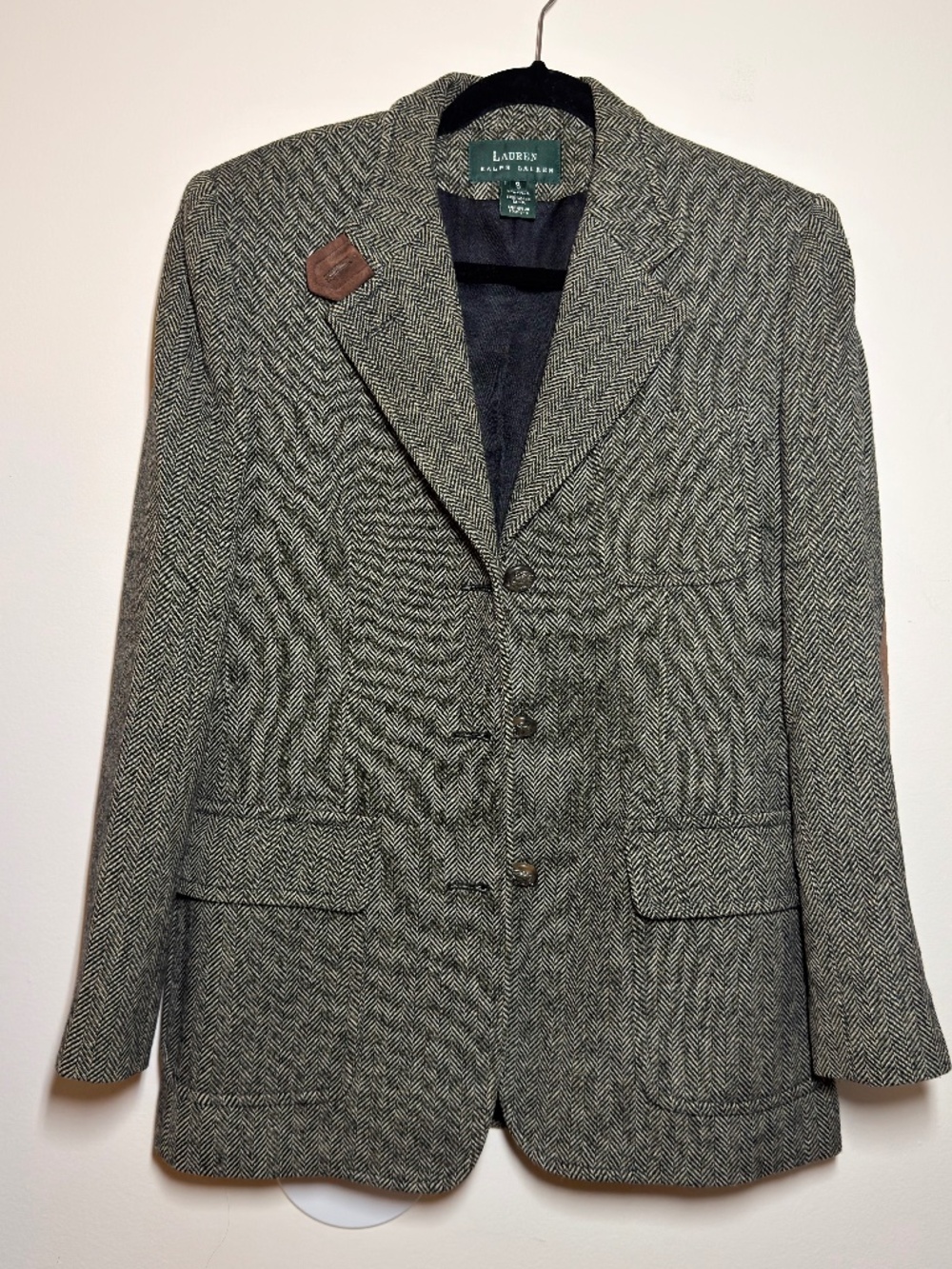 Vintage Lauren Ralph Lauren Herringbone Blazer